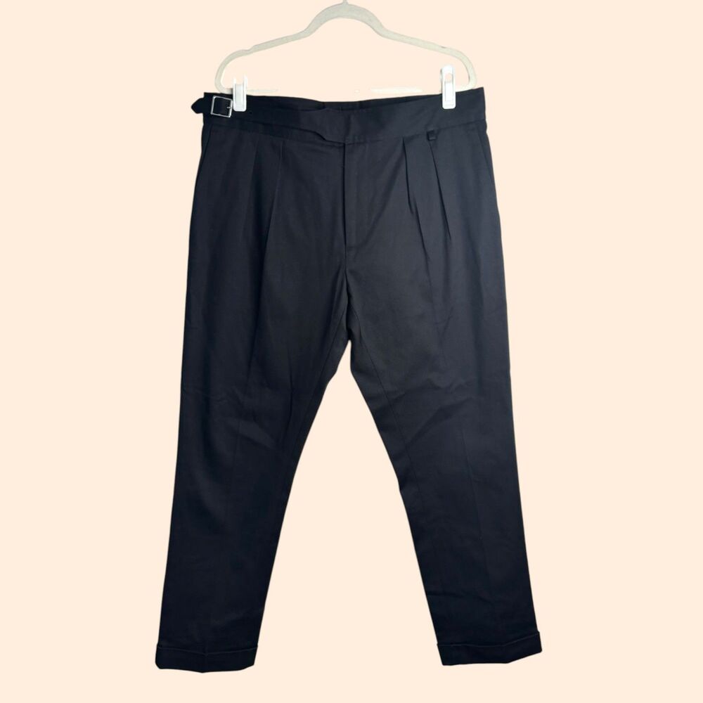 Roberto Cavalli Black Tapered Trousers